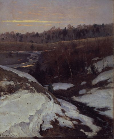 Alkukevät, 1905 tekijältä Konstantin Yakovlevich Kryzhitsky