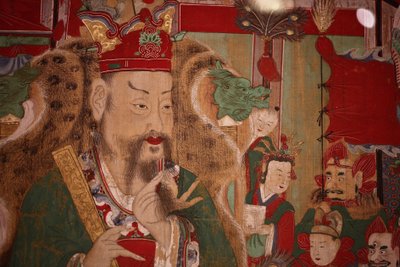 Ogwan, helvetin neljäs kuningas (yksityiskohta), 1798 tekijältä Korean School