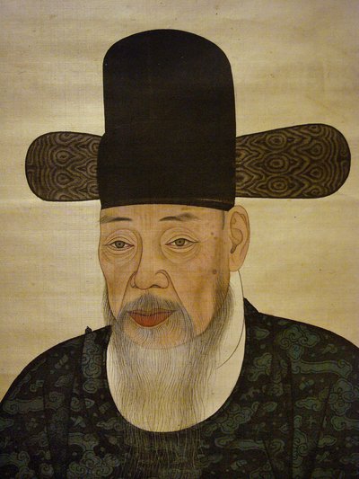 Yi Gilbon (tai "Yeonanin") muotokuva tekijältä Korean School