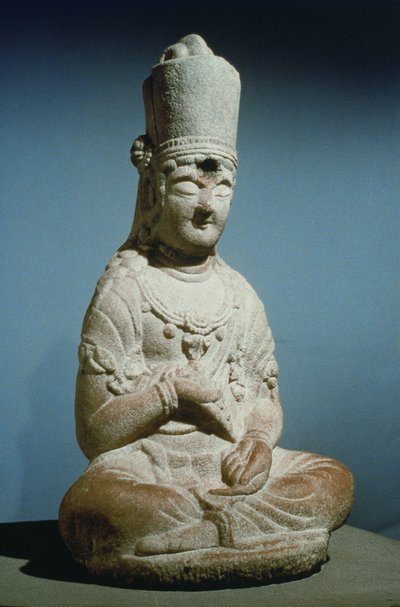 Istuu bodhisattva Hansong-sasta, Koreasta tekijältä Korean School