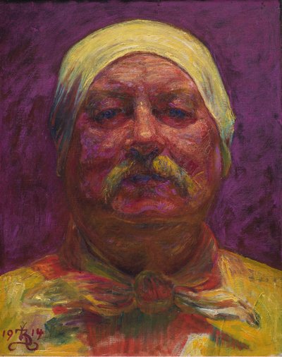 Omakuva, 1914. tekijältä Kristian Zahrtmann