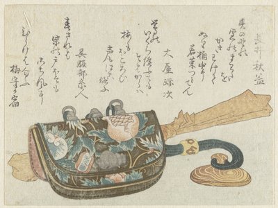 Tupakointivälinesarja tekijältä Kubota Shunman (attributed to)