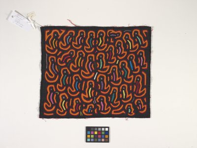 Paitapaneeli (Mola) (kuva) tekijältä Kuna Indian Culture