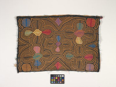 Paitapaneeli (Mola) (kuva) tekijältä Kuna Indian Culture