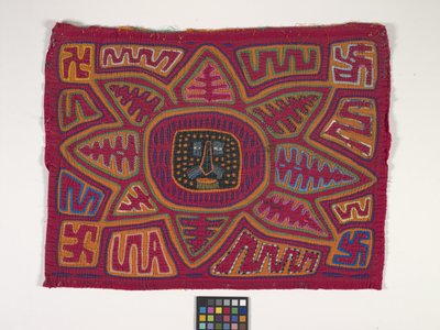 Paitapaneeli (Mola) (kuva) tekijältä Kuna Indian Culture