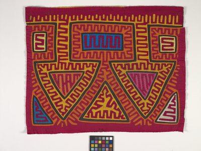 Paitapaneeli (Mola) (kuva) tekijältä Kuna Indian Culture