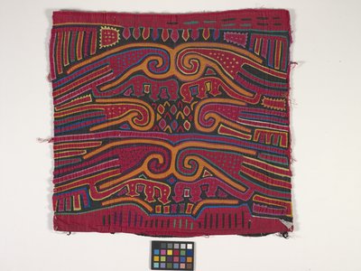 Paitapaneeli (Mola) (kuva) tekijältä Kuna Indian Culture
