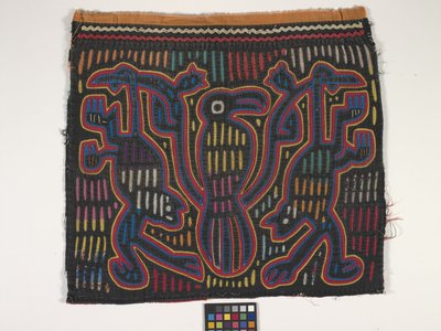Paitapaneeli (Mola) (kuva) tekijältä Kuna Indian Culture
