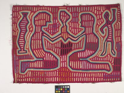 Paitapaneeli (Mola) (kuva) tekijältä Kuna Indian Culture