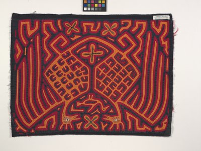 Paitapaneeli (Mola) (kuva) tekijältä Kuna Indian Culture