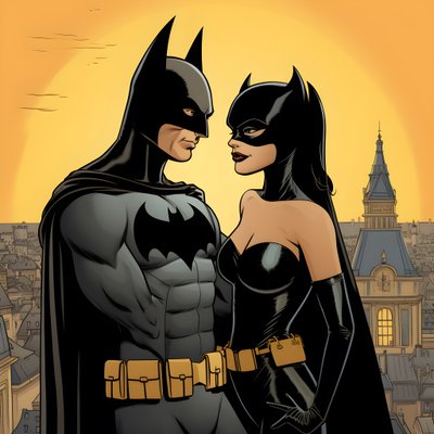 Batman ja kissanainen 1 tekijältä Kurt Heppke