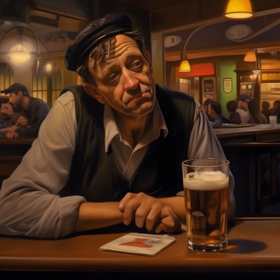 Fotorealistinen itävaltalainen mies työvaatteissaan. 3 tekijältä Kurt Heppke