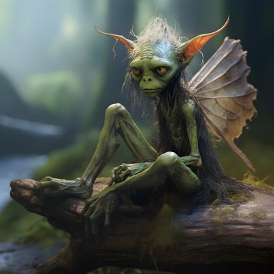 Koko kehon luonnos Pixie 2:sta tekijältä Kurt Heppke
