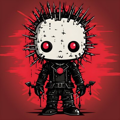 Hello Kitty als Pinhead Shirt Design 4 tekijältä Kurt Heppke