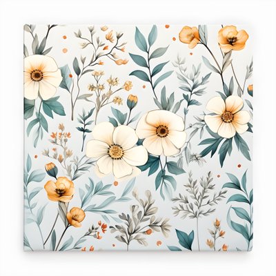 aquarell boho kukkaiset luonnonkasvit 1 tekijältä Kurt Heppke