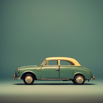 iso ja pieni auto 1 tekijältä Kurt Heppke