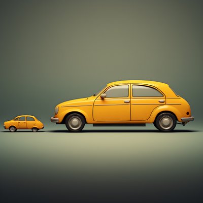 iso ja pieni auto 3 tekijältä Kurt Heppke