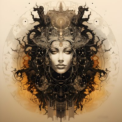 leonardo davinci konsepti sketch albumi kuvitus puun juuri, joka kasvaa maasta ja nousee taivaalle kuin jakki ja pavunvarsi 3 tekijältä Kurt Heppke