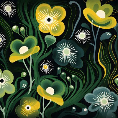 nykyaikaiset abstraktit muodot Marimekko 1 tekijältä Kurt Heppke