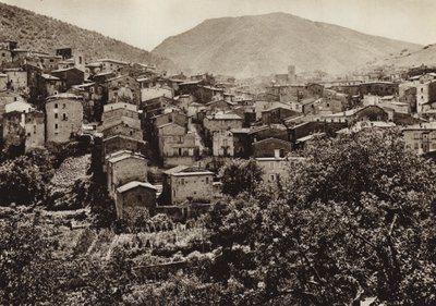 Italia: Scanno, Abruzzi (valkoinen kuva) tekijältä Kurt Hielscher