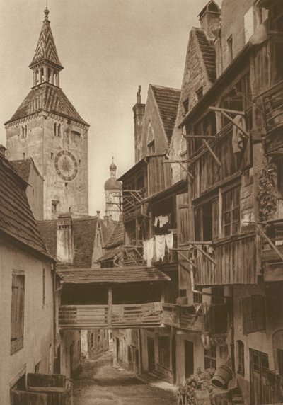 Landsberg am Lech, Hexenwinkel; Landsberg Lechillä, "Hexenwinkel" (m/v kuva) tekijältä Kurt Hielscher