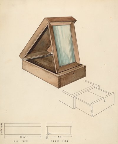 Bishop Hill: Dressing Case, 1936. tekijältä Kurt Melzer