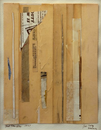 Kollaasi tekijältä Kurt Schwitters