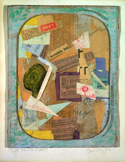 Näkymätön muste, 1947 tekijältä Kurt Schwitters