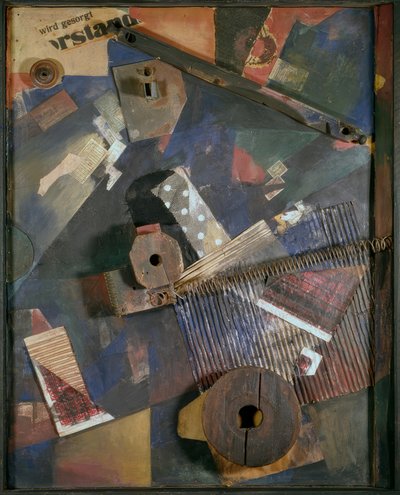 Rakennus Merz. Siirtyneet voimat tekijältä Kurt Schwitters