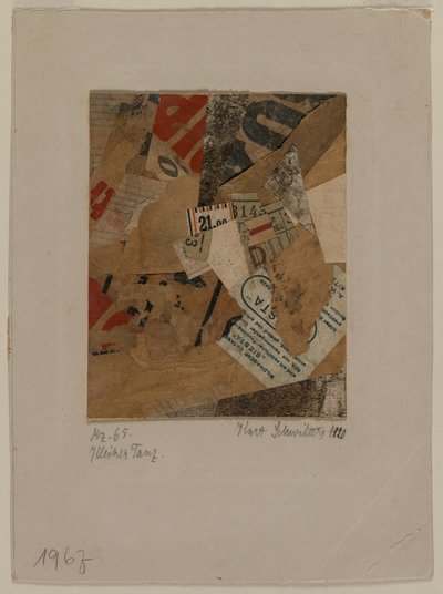 Pikku Tanssi tekijältä Kurt Schwitters