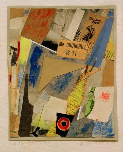 Herra Churchill on 71-vuotias tekijältä Kurt Schwitters
