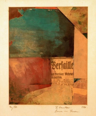 Mz 180. Tyhjyys avaruudessa tekijältä Kurt Schwitters