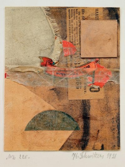 Mz 228 tekijältä Kurt Schwitters