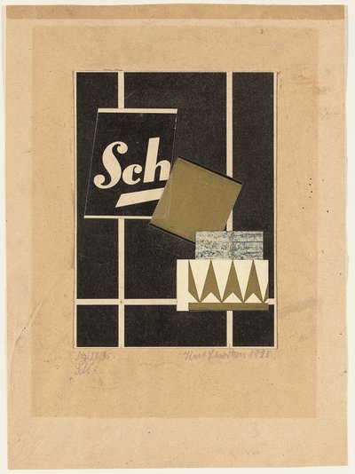 Mz 26.45 Sch. tekijältä Kurt Schwitters
