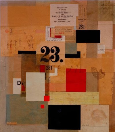 Mz 601 tekijältä Kurt Schwitters