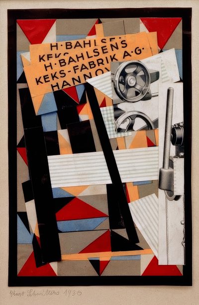 Nimetön (H.Bahlsenin keksitehdas A.G.) tekijältä Kurt Schwitters