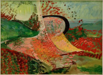 Nimetön (maisema - abstraktio) tekijältä Kurt Schwitters
