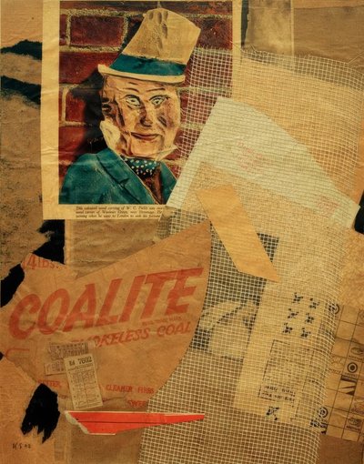 Nimetön (W.C. Fields) tekijältä Kurt Schwitters