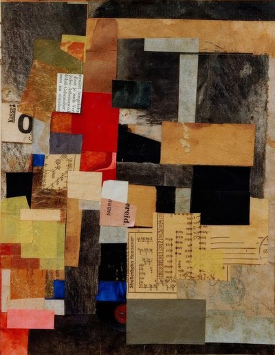 Ohne Titel (ereid.) tekijältä Kurt Schwitters