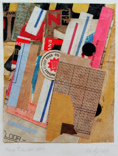 Punainen loppu tekijältä Kurt Schwitters