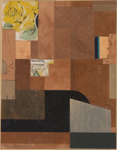 Tea Rose Teerose tekijältä Kurt Schwitters