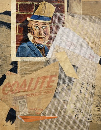WC. Kentät, tekijältä Kurt Schwitters