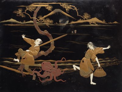 Albumi. (selkämyksen otsikko) [Japanilainen albumi: muotokuvia, ryhmäkuvia, ammatteja ja näkymiä, sekä joitakin Ceylonissa ja Intiassa]. tekijältä Kusakabe Kimbei