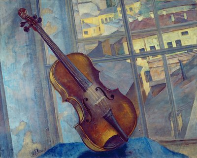 Viulu, 1918 tekijältä Kuzma Sergeevich Petrov Vodkin