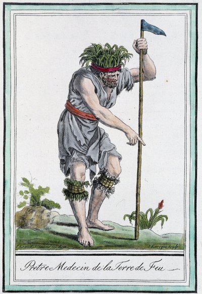 Tulimaan pappilääkäri (Chile) - J. Grasset St Sauveurin "" Encyclopedia of Travels" -julkaisussa tekijältä L.F. Labrousse