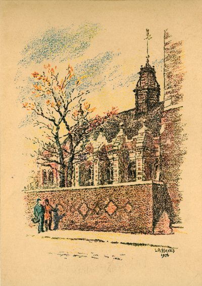 Lambethin palatsi, 1924. tekijältä L. A. Hayes