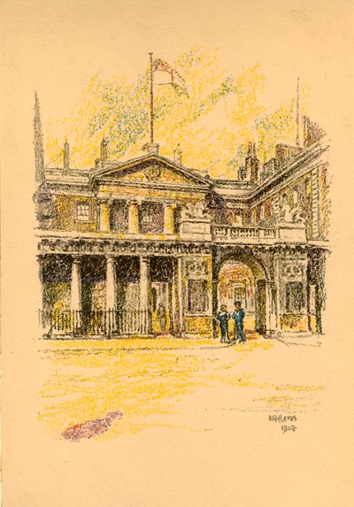 Admiralty, Whitehall, Lontoo, 1924. tekijältä L. A. Hayes