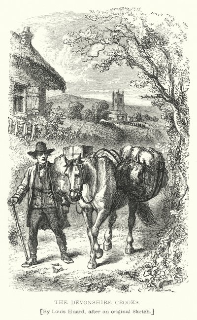 Devonshire Crooks (kaiverrus) tekijältä L. Huard