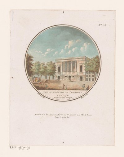 Näkymä Théâtre de l
