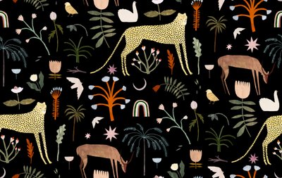 Wild Garden -kuvio, 2018 tekijältä Léa Le Pivert